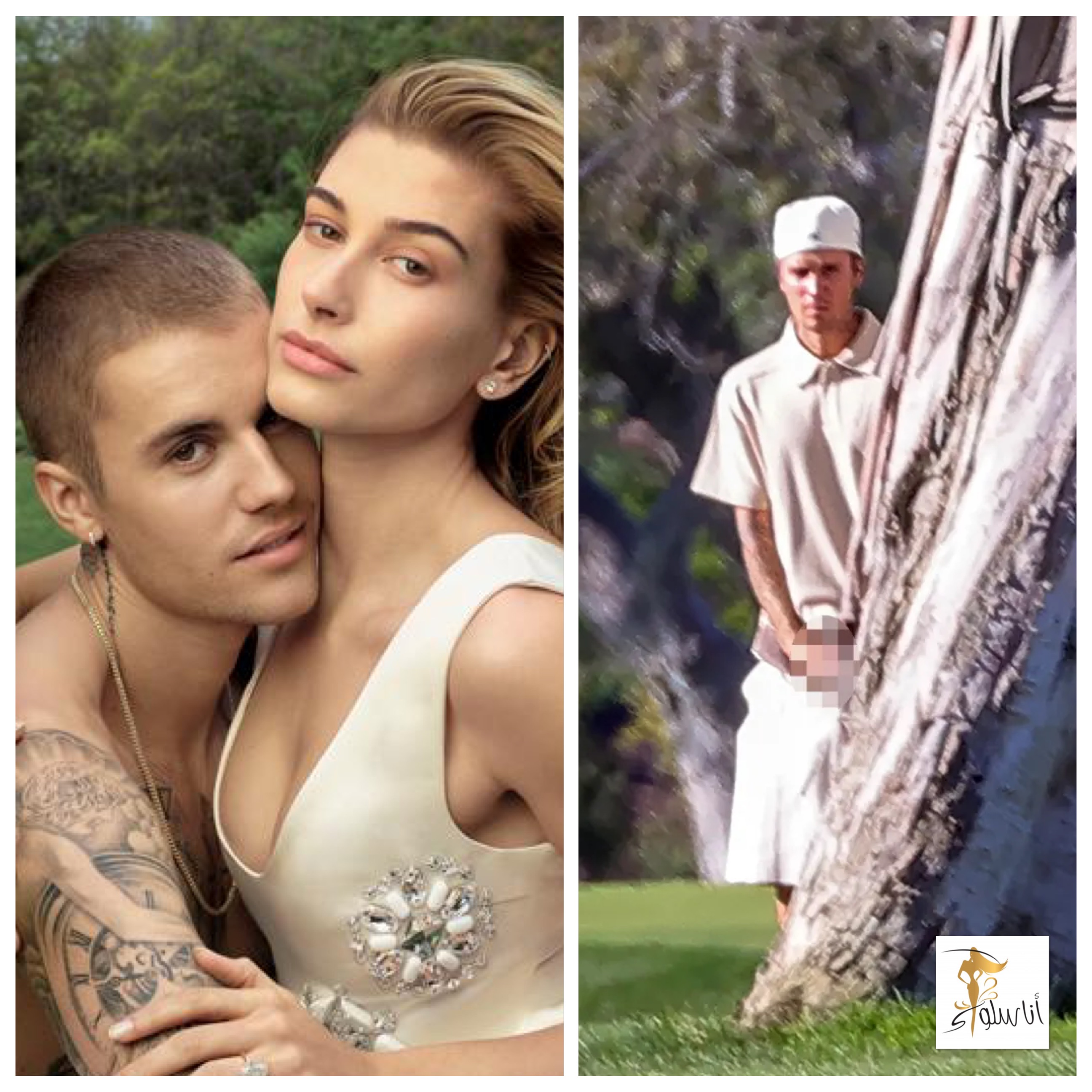 Justin Bieber and Hailey Bieber