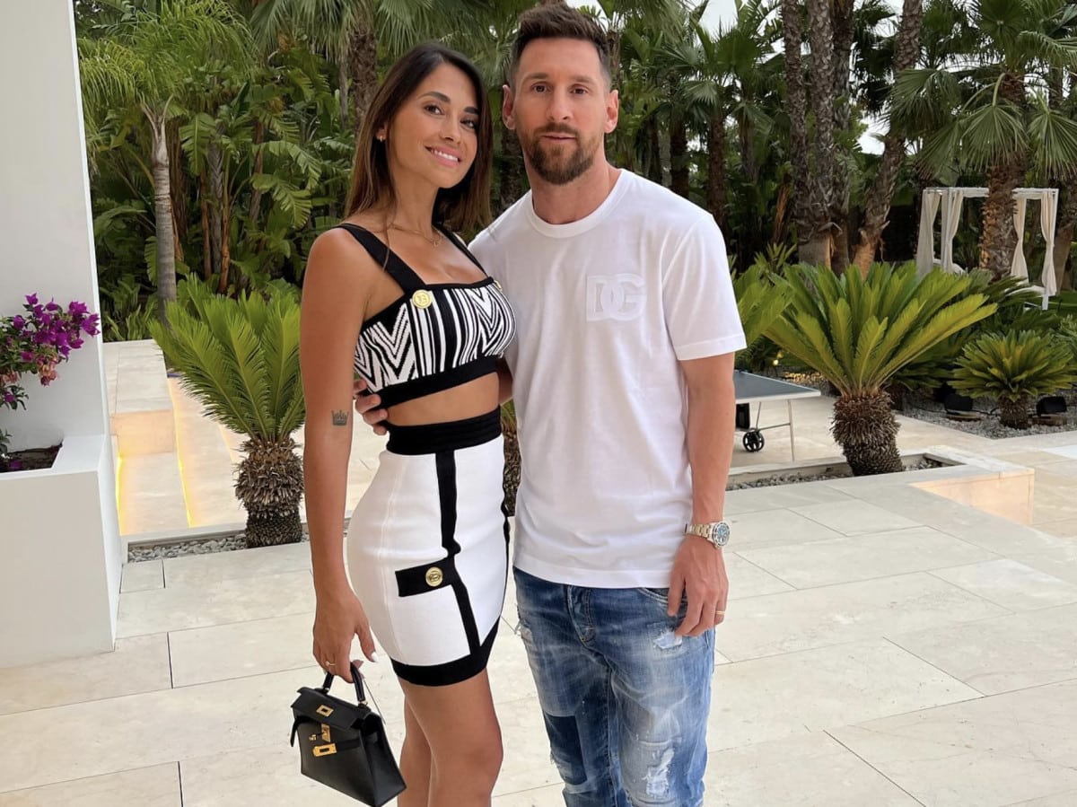 Messi û jina wî Antonella