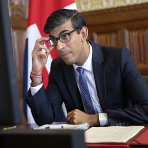 Brita ĉefministro Rishi Sunak