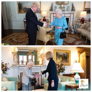 Boqorada Elizabeth waxay tagtay khamiistii iscasilaadii Johnson, waxaana ku xigtay iscasilaadii Khamiista ee Terrace