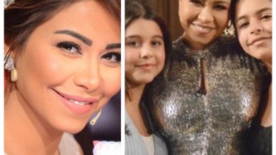 Sherine Abdel Wahab és lányai