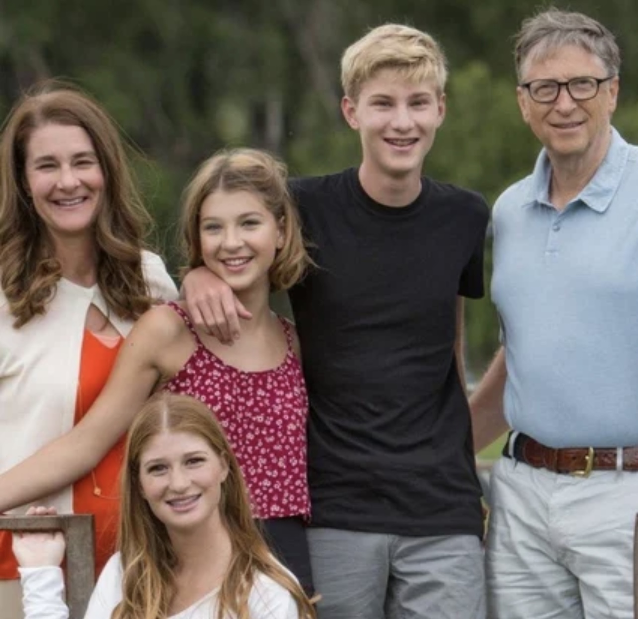 Rodina Billa Gatese