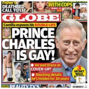 Vua Charles bê bối đồng tính.