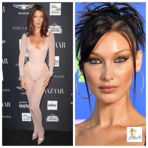 Is í Bella Hadid an bhean is galánta