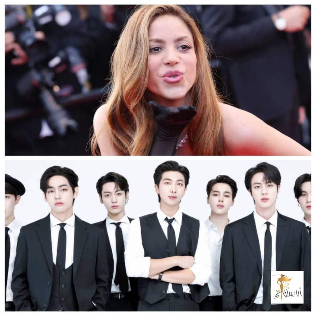 Shakira et BTS aperire Qatar Trophaeum Mundi