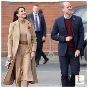 Kate Middleton in princ William