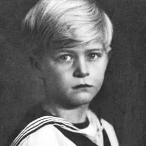 الأمير فيليب في طفولته