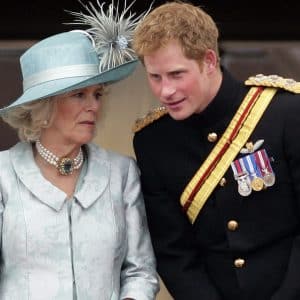 Prins Harry og dronning Camilla