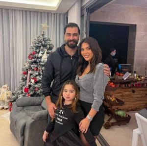 Foto di famiglia lo scorso Natale