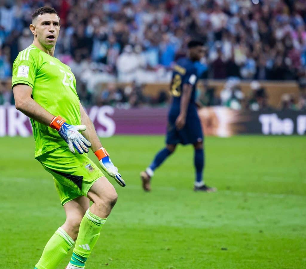 Argentina goalkeeper Martinez