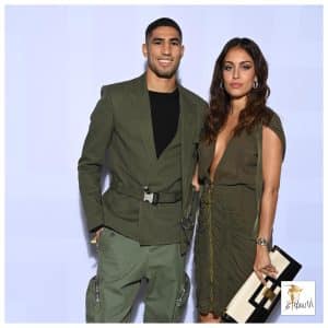 Ashraf Hakimi dan istrinya Heba Abouk