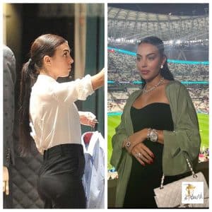 UGeorgina Rodriguez phakathi kwexesha elidlulileyo nelikhoyo