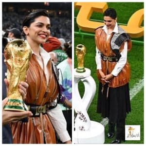 De looks fan 'e stjerren op' e Katar World Cup-seremoanje