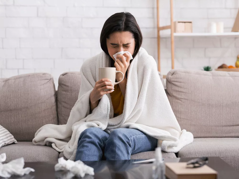 نزلات البرد والكوفيد وانفلونزا