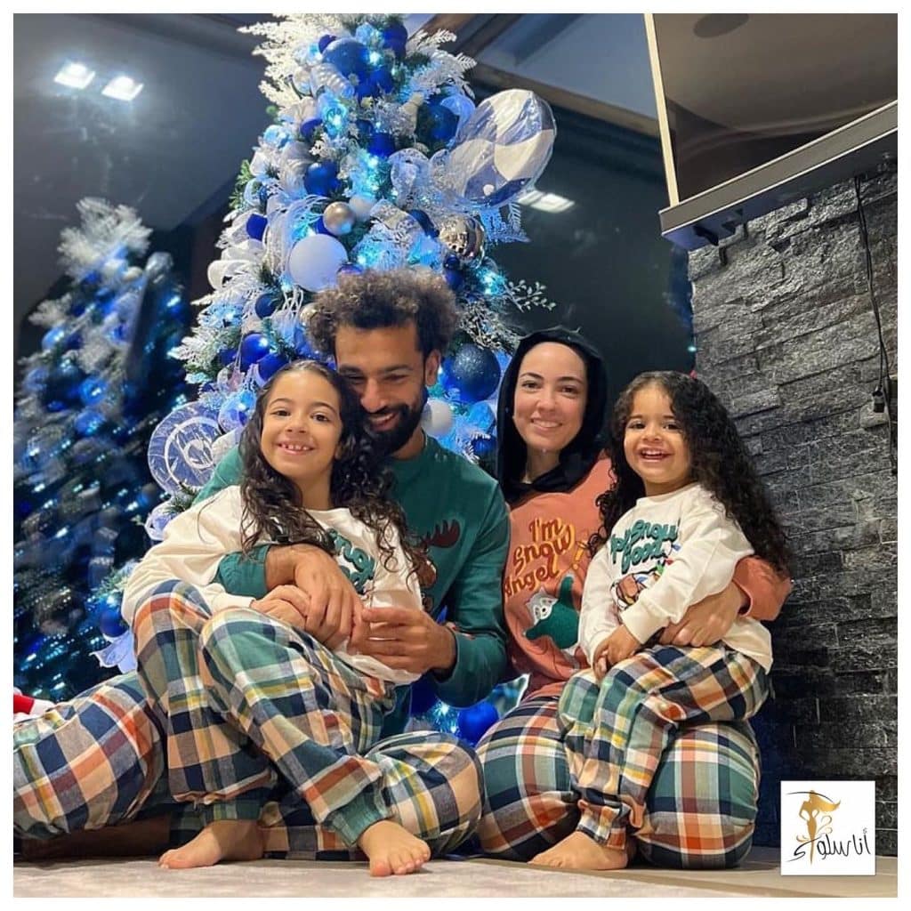 Mohamed Salah e la sua famiglia