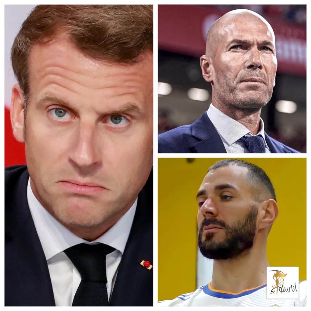 Macron na Zidane