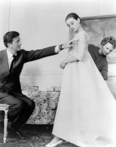 Hubert de Givenchy og Audrey Hepburn