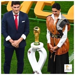 Deepika Padukone oo ka qayb galaysa xaflada xidhitaanka koobka aduunka ee ka dhacay dalka Qatar