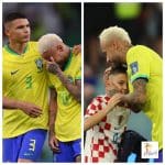 E kroatescht Kand stiermt de Stadion fir den Neymar ze tréischten