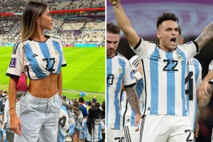 Frae vun den argentineschen Nationalspiller