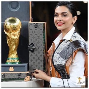 Діпіка Падуконе на церемонії закриття Чемпіонату світу з футболу в Катарі