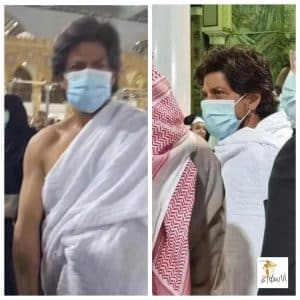 Shahrukh Khan performs Umrah