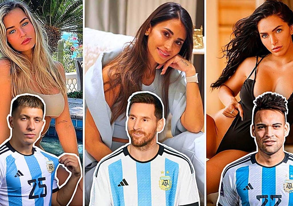 زوجات لاعبي المنتخب الأرجنتيني