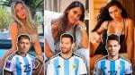 زوجات لاعبي المنتخب الأرجنتيني