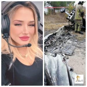 Isang beautician ang namatay sa isang plane crash