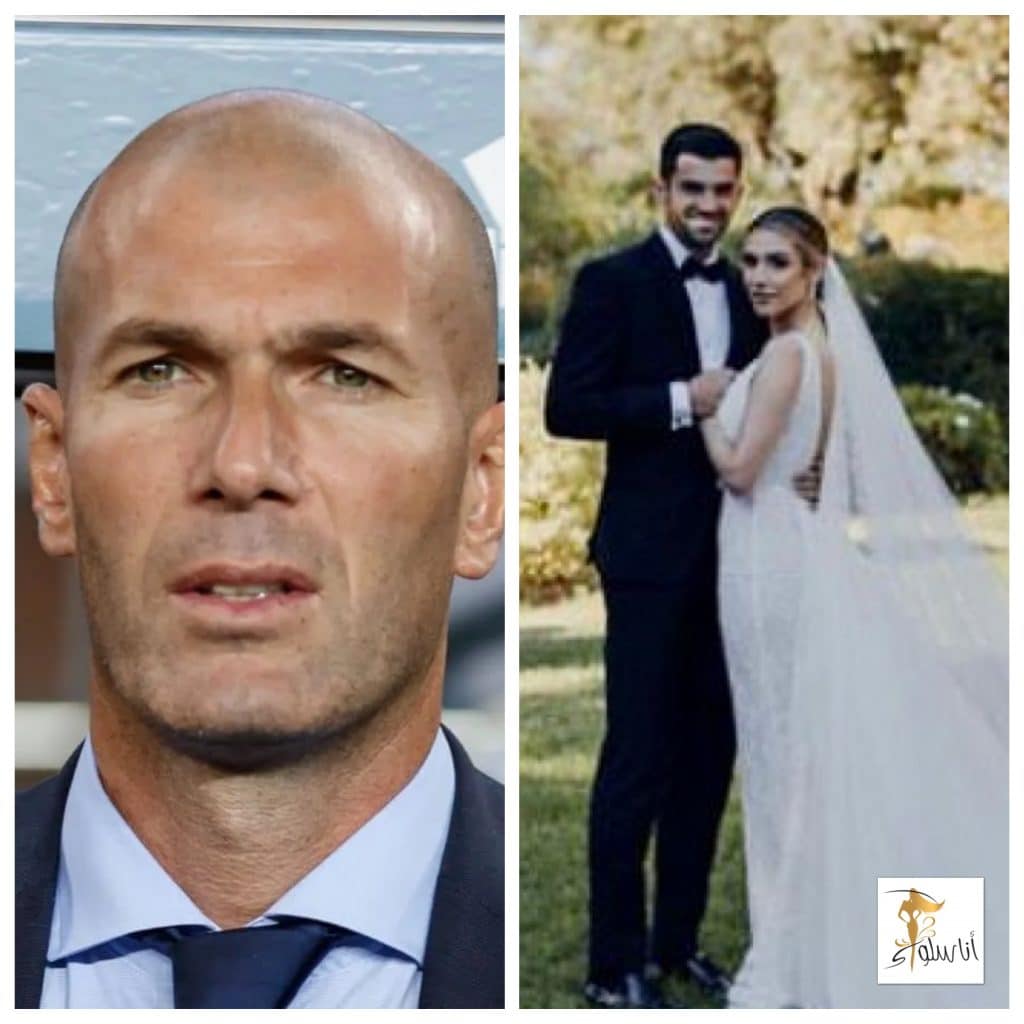 Ang kasal sa anak ni Zinedine Zidane nga si Enzo Zidane
