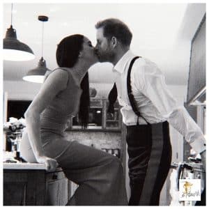 Momentos románticos de Meghan y Harry