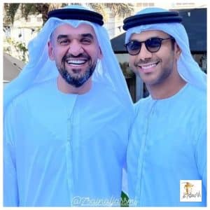 Hussein Al Jasmi y Fayez Al Saeed