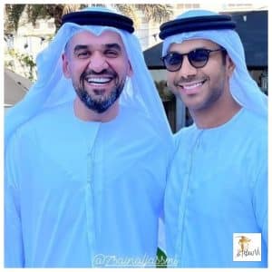 Hussein Al Jasmi and Fayez Al Saeed