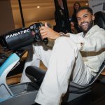 TV star Lucien Laviscount attends the ABB Formula E World Championship in Diriyah