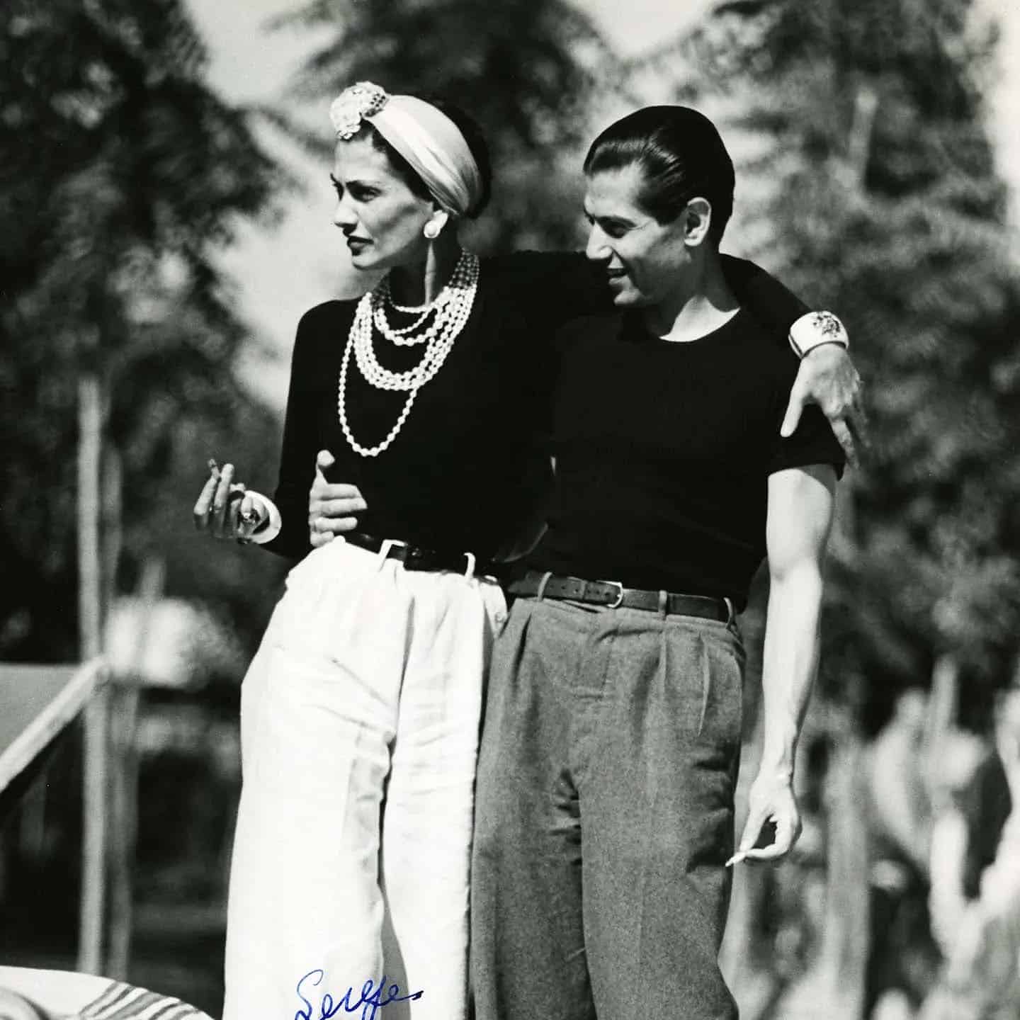 Coco Chanel and Etienne Poulsan