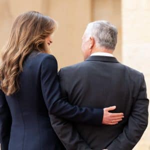 A regina Rania è u rè Abdullah