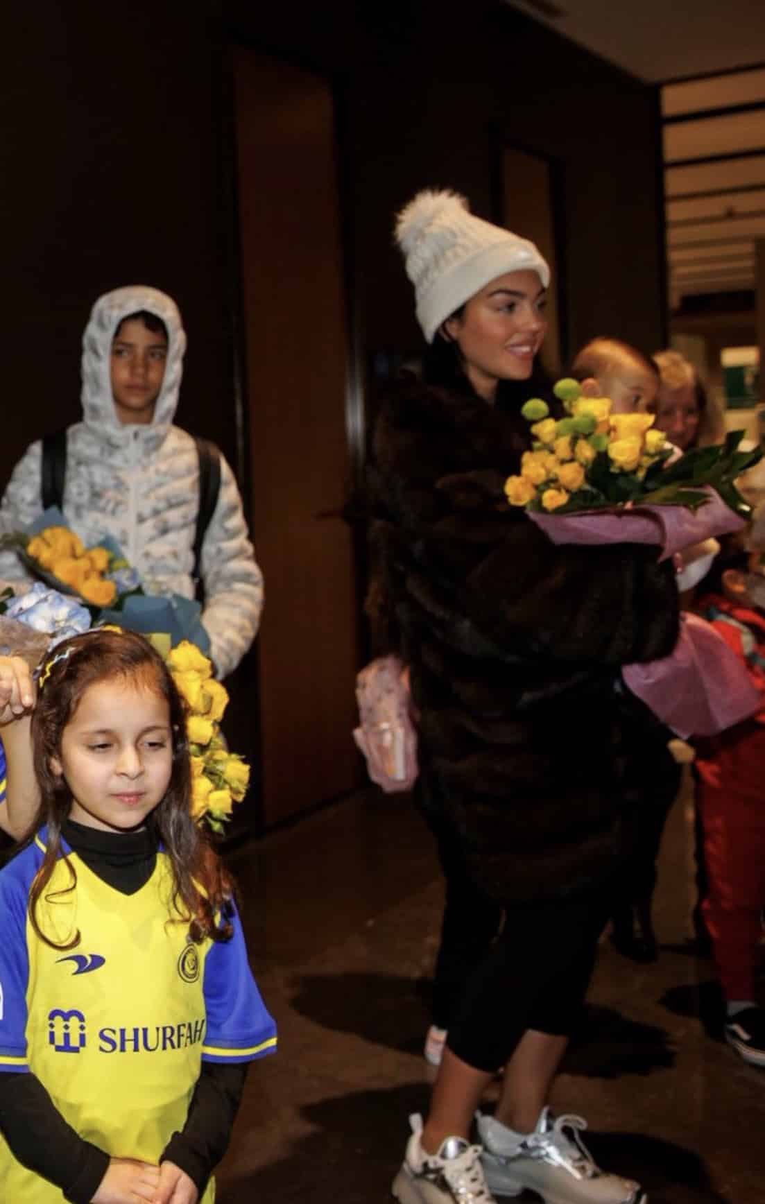 Georgina i Ronaldo Junior stižu u Rijad