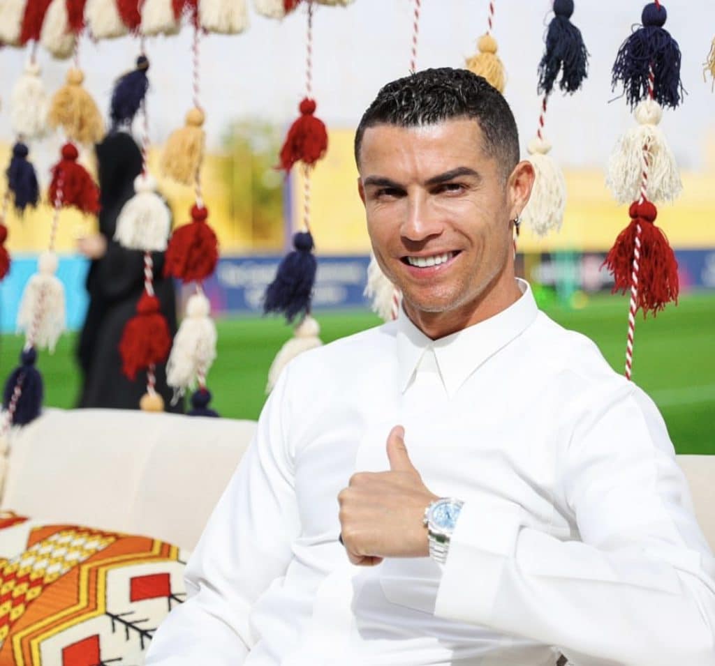 Cristiano Ronaldo u saudijskoj uniformi na dan osnivanja