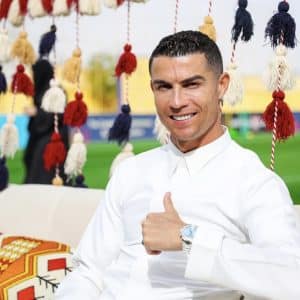 Cristiano ronaldo in Saudi die fundato uniforme