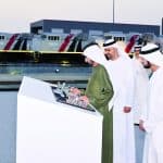 Sheikh Mohammed bin Rashid a sheolann an gréasán náisiúnta iarnróid