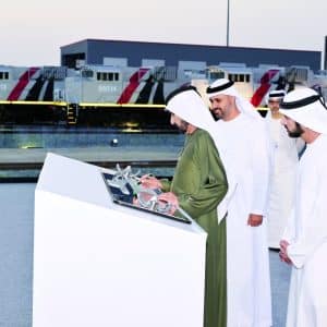 Sheikh Mohammed bin Rashid lancerer det nationale jernbanenet