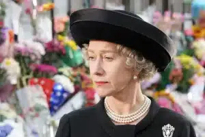 Helen Mirren som avdøde dronning