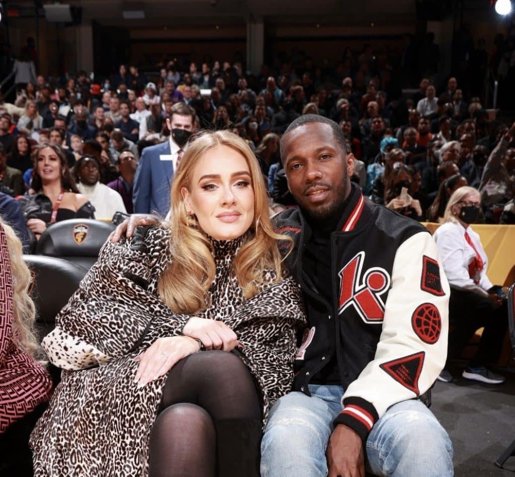 Adele og Rich Pauls forlovelse