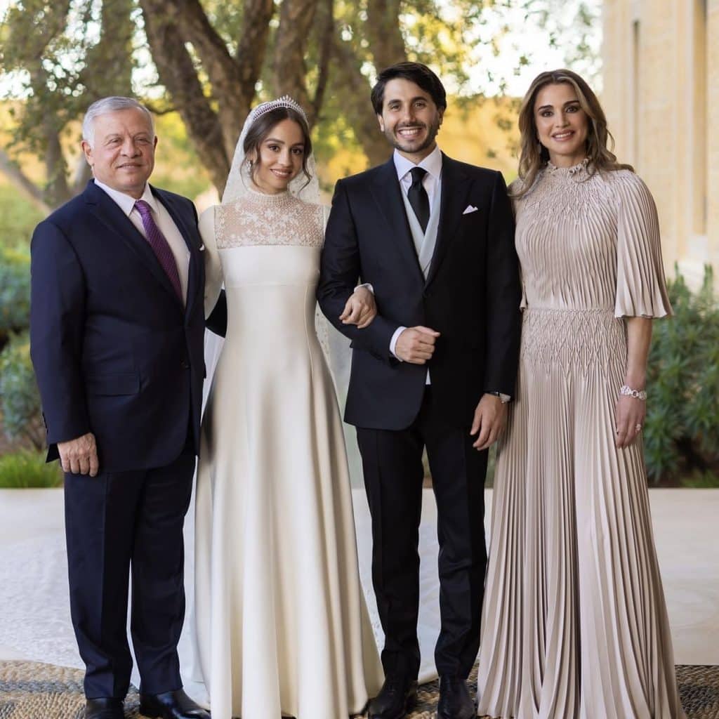 Queen Rania bi Princess Iman re