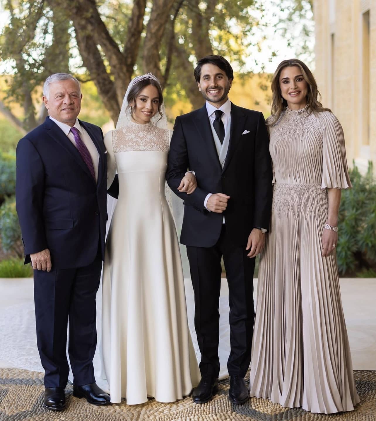 Queen Rania bi Princess Iman re