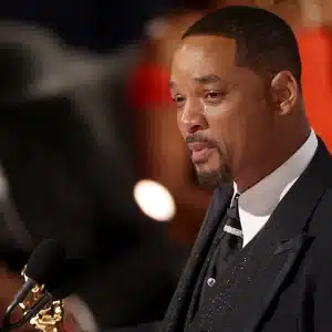 Will Smith ag na Oscars