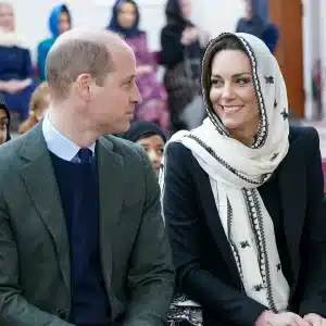 Kate Middleton and Prince William at the Islamic Center