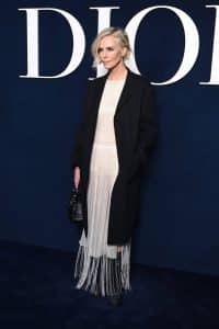 Charlize Theron alla sfilata Dior