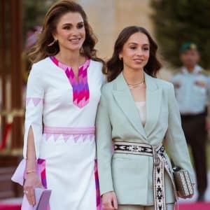Kuninganna Rania ja tema tütar printsess Iman