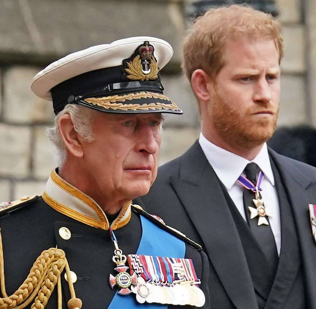 Prince Harry sy King Charles